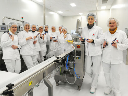 Multipower sports bars production plant