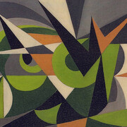 Giacomo Balla, Forze di paesaggio + polvere, 1918. Per gentile concessione di CSArt - Comunicazione per l'Art