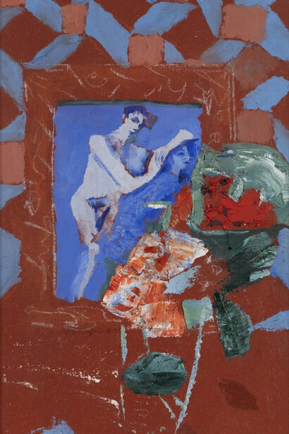 Patrick Procktor RA, Dubai, 1995. Courtesy of the Redfern Gallery