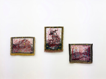 Cian Dayrit, A country, a body, exhibition view. Courtesy of Copperfield Gallery