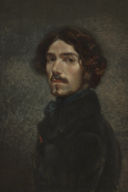 Eugène Delacroix, Autoportrait. Courtesy of Musée national Eugène-Delacroix