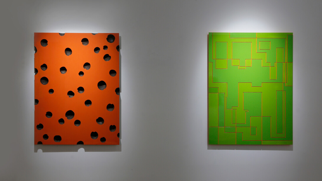 Thomas Glassford, The Constant Pull of the Moon, 2023, installation view, photo by Brian Lockhart. Courtesy of Quint Gallery, La Jolla