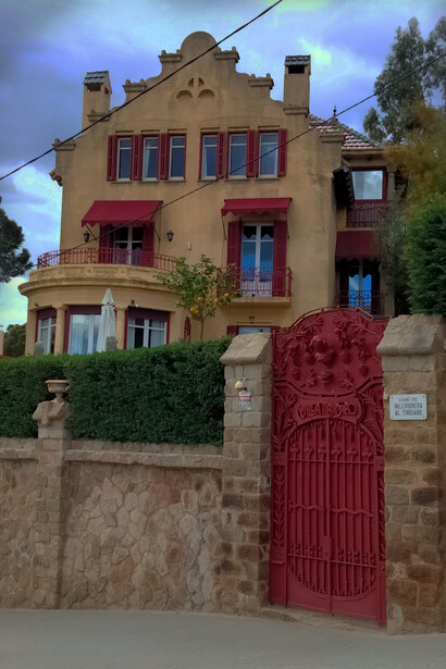 Villa Tibidabo, camino de Vallvidrera en Avenida del Tibidabo 57, de Enric Sagnier, Barcelona, España