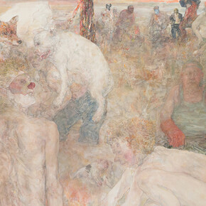 Marion Wagschal, La mélancolie des carnivores (détail), 2014. Avec l'aimable autorisation du Musée des beaux-arts du Canada