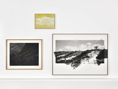 Artistes divers, Silence, vue d'exposition. Avec l'aimable autorisation de la Galerie Catherine Putman