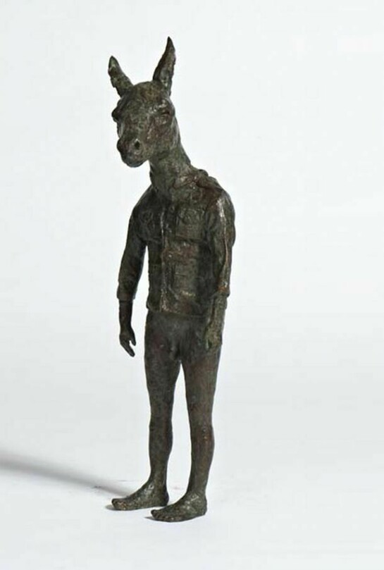 Beth Carter, Fool, 2013, Bronze (edition of 15), 18½" x 6½" x 5½"