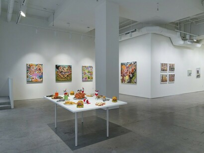 Gone Fishin', Exhibition view. Courtesy of Joshua Liner Gallery