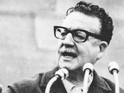 Salvador Allende Gossens presidente de Chile desde el 3 de noviembre de 1970 hasta el día de su muerte el 11 de septiembre de 1973