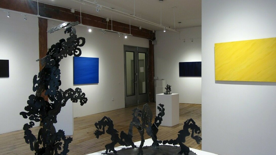 Examining Movement & Gestures, Exhibition view. Courtesy of Carter Burden Gallery