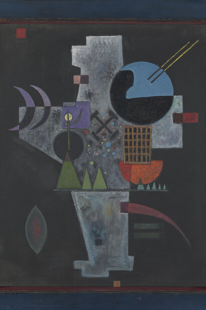 Wassily Kandinsky, Kreuzform, 1926.Avec l'aimable autorisation du Musée national Picasso-Paris