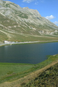 Vista paesaggio Argentera Cuneo, Italia