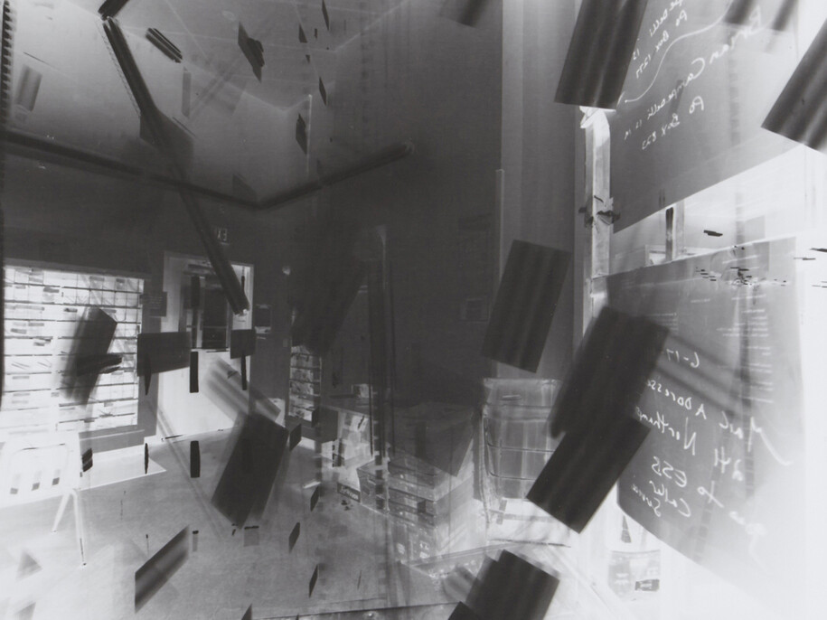 Untitled (Post-Photography) [P117], detail,  2015, Unique gelatin silver print, 24 x 20 inches