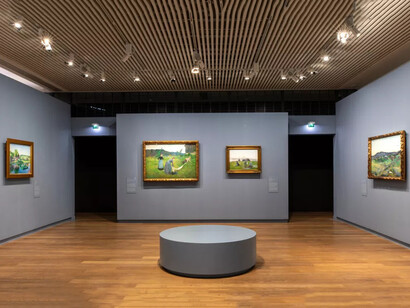 Harriet Backer, The music of colors, exhibition view. Courtesy of Musées d'Orsay