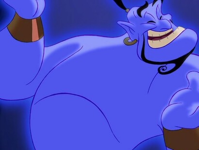 Na literatura índigo se acredita que tudo é possível e que o necessário é possibilita, tal como nos contos de Fadas em que o Génio do Aladino aparece...