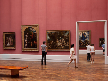 Paintings from the 13th to 18th century. Courtesy of Gemäldegalerie