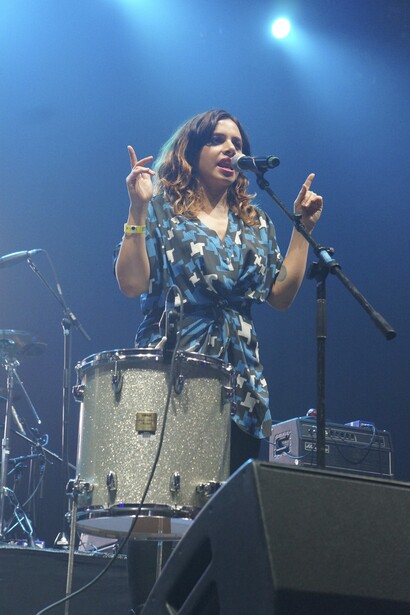 Ceci Bastida de Tijuana en el festival Supersónico