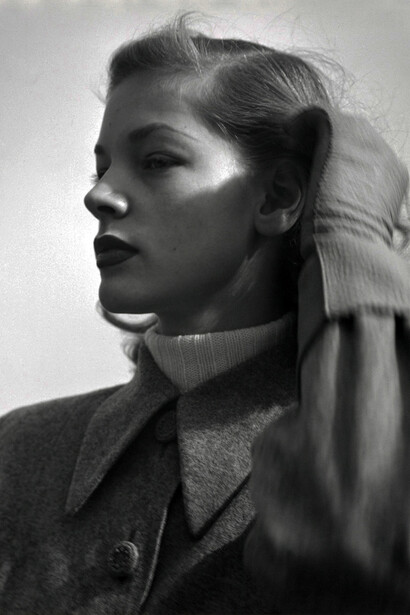 Hermann Landshoff - "Actress Lauren Bacall", New York, 1945