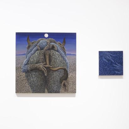 Drew Dodge, Wasteland, installation view. Courtesy of Steve Turner