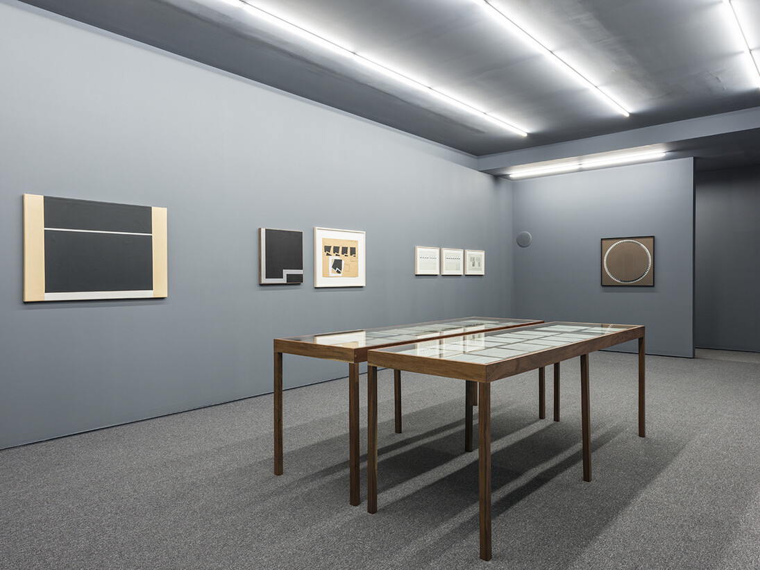 Robert C. Morgan, Exhibition view. Courtesy of Proyectos Monclova