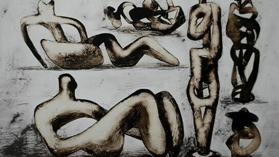 Henry Moore, six sculpture ideas 1979