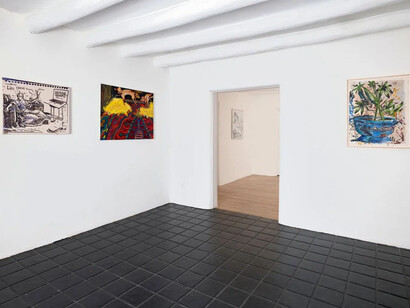Various artists, And 1 mixtape tour vol. 1, exhibition view. Courtesy of smoke the moon 