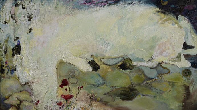 Aleza Zheng, The mare (detail), 2026. Courtesy of Make Room Gallery