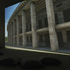 Exhibition view "Olympia“, Photo: Jens Ziehe, © David Claerbout / VG BILD-KUNST, Bonn, 2016
