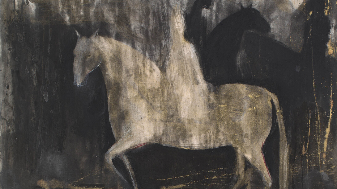 Deborah Bell, Renunciation (detail), 2014, Print with mixed media, Unique work, 120, 2 x 89, 5 cm, Published by David Krut Print Workshop