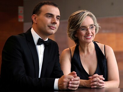 Carles & Sofia en una entrevista