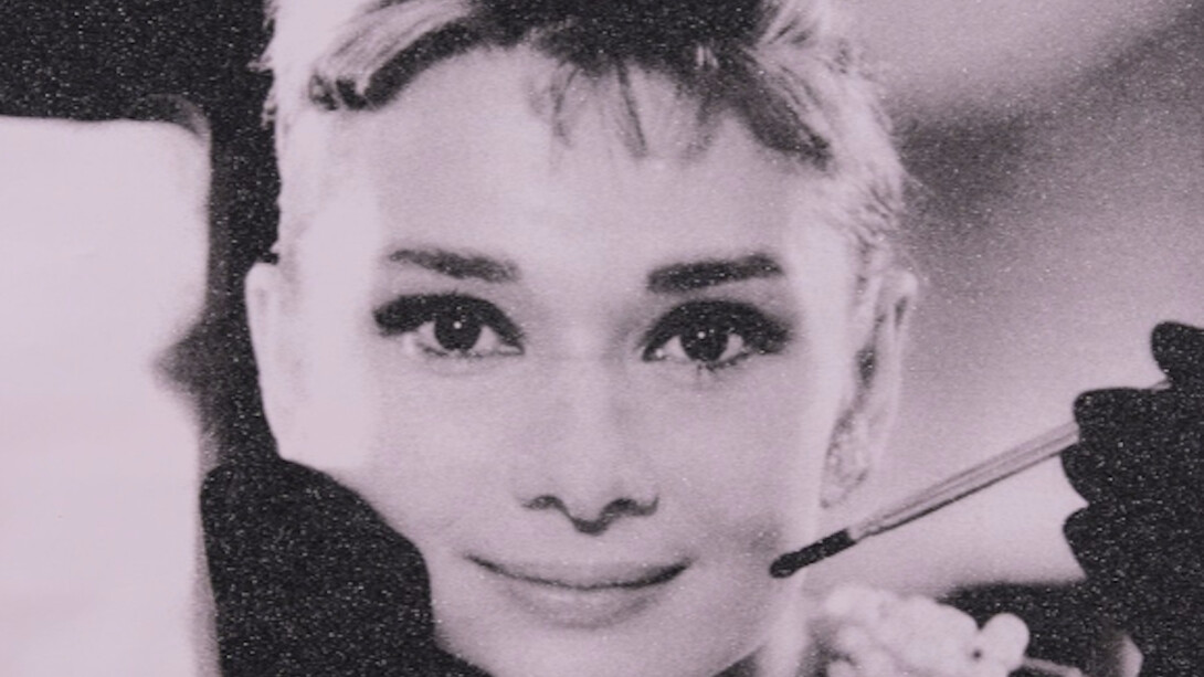 Russell Young, Audrey Hepburn, 2017. Courtesy of Taglialatella Galleries