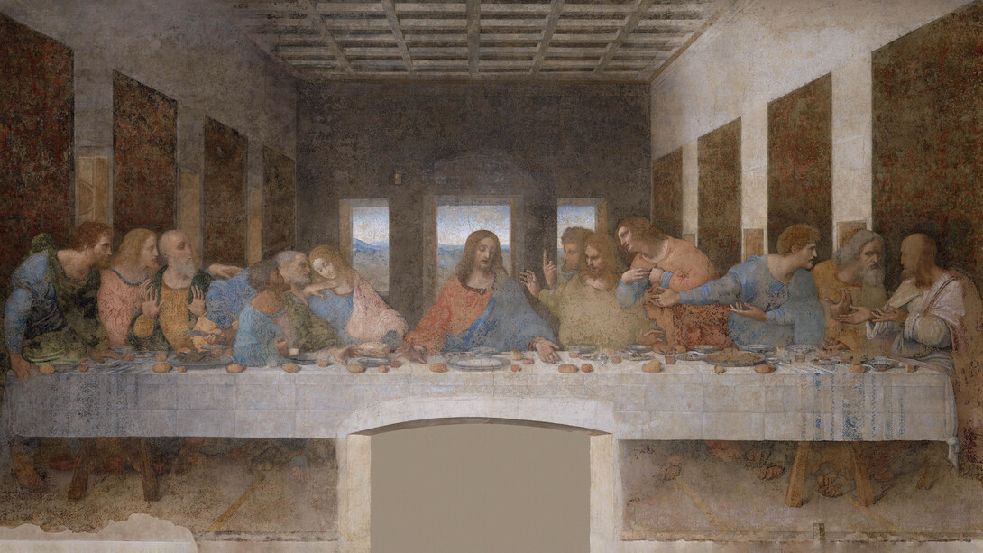 Leonardo da Vinci, Ultima Cena, Refettorio del convento di Santa Maria delle Grazie, Milano