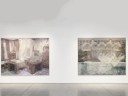 Cynthia Talmadge, Chevy Chase syndrome, exhibition view. Courtesy of Marc Selwyn Fine Art