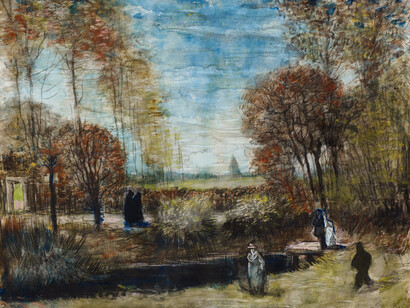 Vincent Van Gogh, Il giardino della canonica a Nuenen