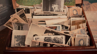 A collection of old sepia pictures