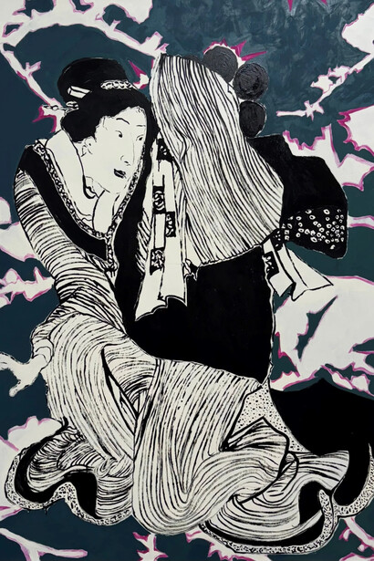 Paulina Domašauskaitė, Kawaramono (detail), 2024. Courtesy of Galerija Vartai