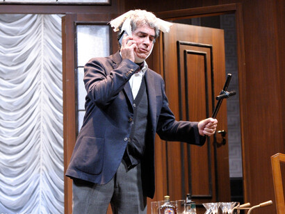 Alla faccia vostra. Courtesy of Teatro Quirino