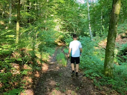 This solitary figure illustrates the power of perseverance, moving forward with intention despite the obstacles that may arise along the way