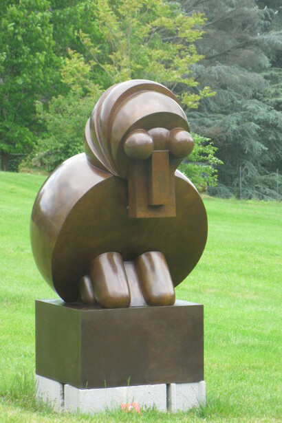Franco Adami - La Mouche bronze  H 1,57m x L 0,85m x l 0,90m