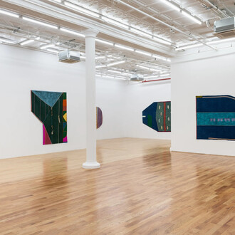 Teresa Baker, Mapping the territory, exhibition view. Courtesy of Broadway Gallery