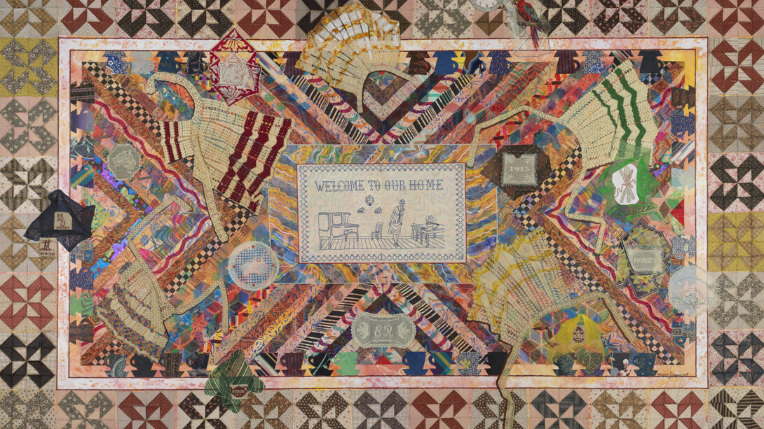 Miriam Schapiro, Wonderland, 1983. Courtesy of SAAM