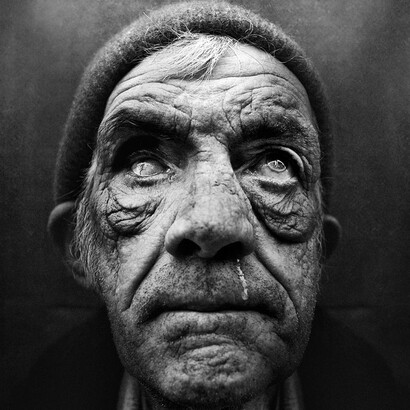 Homeless. Photo by  Lee Jeffries