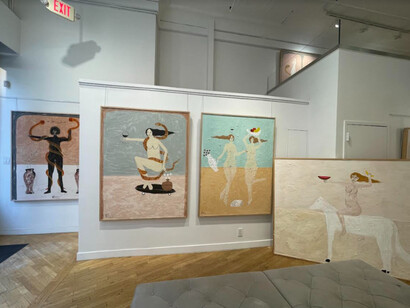 Riz Riz Rizz, We need Romance in our Madness, 2023, installation view. Courtesy of Space Gallery St. Barth