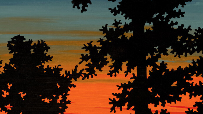 New England Sky: Alston Conley. Courtesy of McMullen Museum of Art 