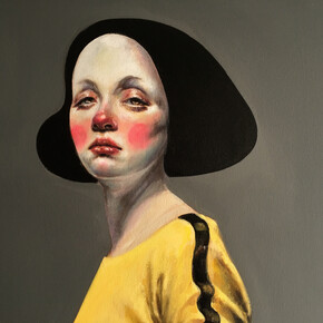 DCG_Afarin Sajedi, You Look Ready_2019_acrylic on cavas_detail
