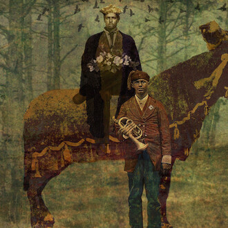 David Knox, The sacred ascension of Silas Broussard (2/12), 2024. Courtesy of Cole Pratt Gallery