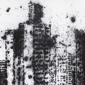 Philippe Cognée, Sans titre (détail), 2024. Avec l'aimable autorisation de Templon