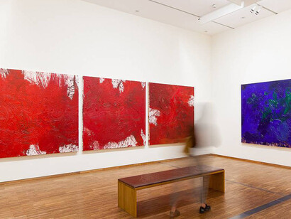 Nitsch. Spaces of Color. Courtesy of Albertina Museum