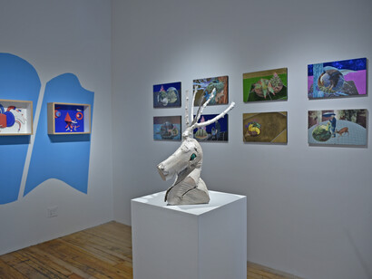 Installation View, C' Arte!, 2023. Courtesy of Carter Burden Gallery