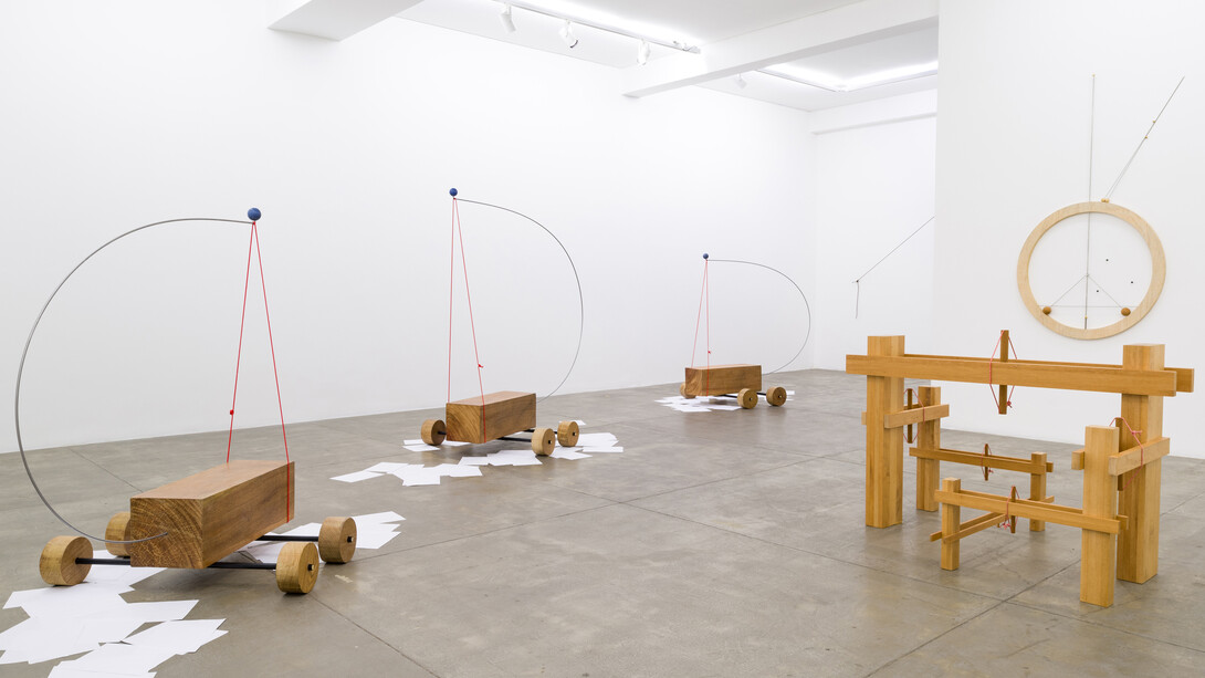Carlos Bevilacqua, Let it Go, Exhibition view at Galeria Fortes Vilaça, 2015. Photo: Eduardo Ortega | Courtesy Galeria Fortes Vilaça