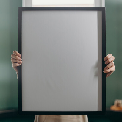 Minimal. Cornice del quadro vuota